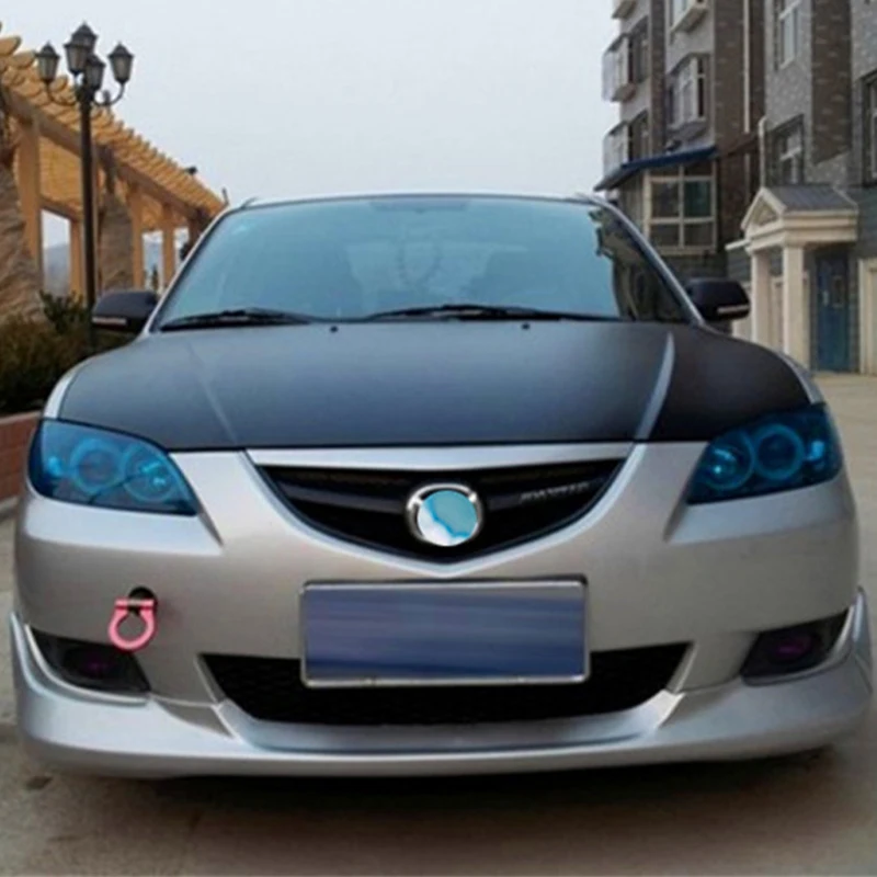 For ABS Front Bumper Lip Diffuser OLD Mazda 3 Anti-Collision Accessories Car Splitter Body Kit M3 Refit 2006 -2009 Year