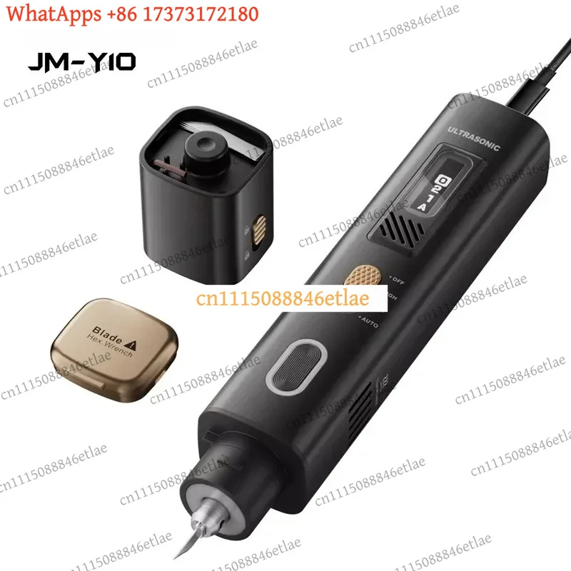 k3 for JAKEMY JM-Y10 Ultrasonic Cutter with OLED Display & LED Light - Multi-Function Glue Removal, Line Cutting & Polishing Pen