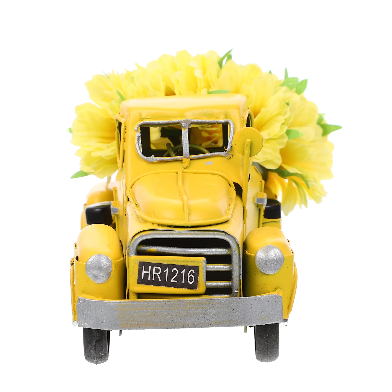 

Simulation Truck Decoration Vintage Home Kitchen Table Centerpieces Silk Sunflowers Bees Festivals Harvest Decorations Office