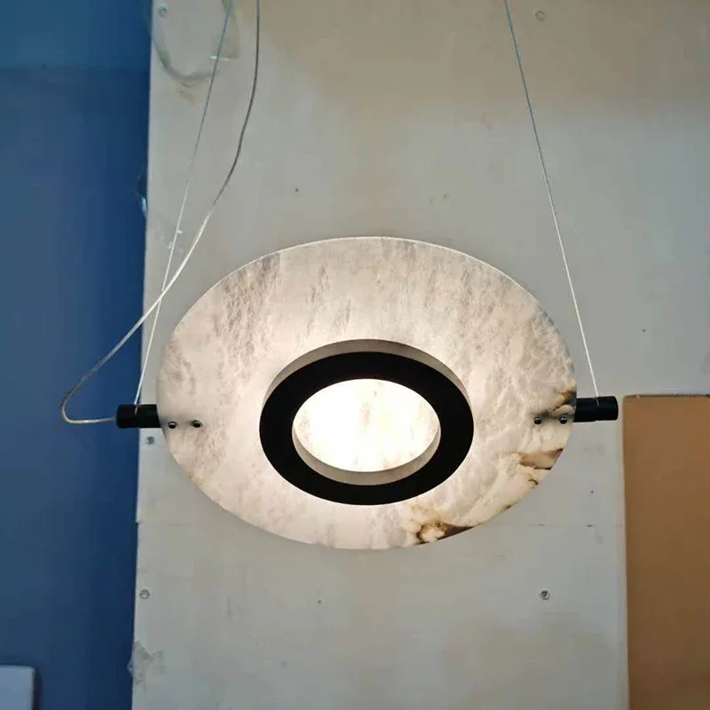 

Испанский мраморный постмодернистский роскошный подвесной светильник для гостиной, столовой, барной стойки, люстра, дизайнерская модель отеля, лампы для комнаты