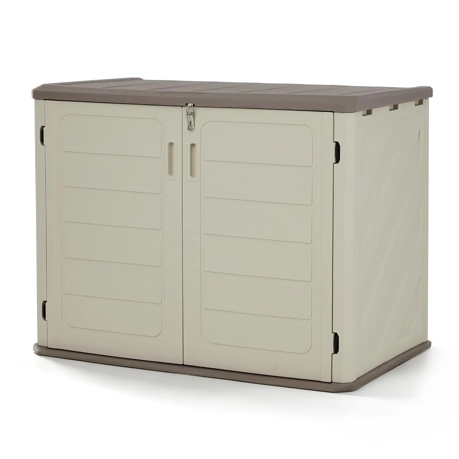 Waterproof Resin Outdoor Storage Cabinet 25 Cu Ft, Customized