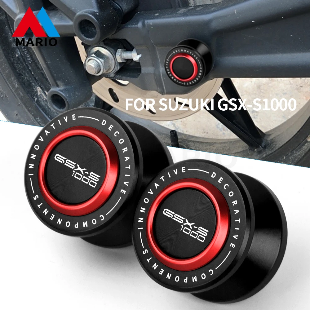 

M8 Swing Arm Stand Screw Swingarm Spools Slider For Suzuki GSX-S1000 GSX S1000 Motorcycle 8mm 2019 2020 2021 2022 2023