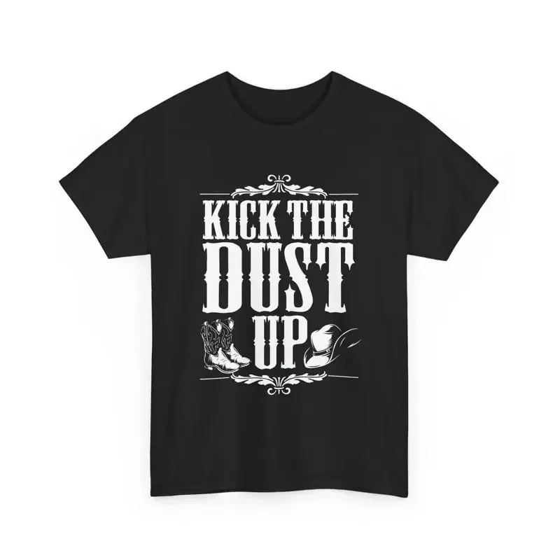 Line Dance Vintage Country Dancer Kick The Dust Up T Shirt