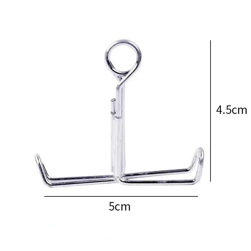 Spring Water stop clip Metal latex pipe clamp Chemical laboratory equipment 5pcs free shipping