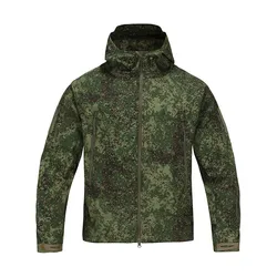Russion Camouflage Tactical Uniform Outdoor Winter Working Clothing Fleece Warm Jacket Windproof Waterproof Hunt Clothe