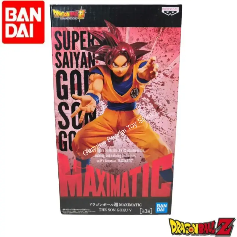 

In Stock Original Bandai Merchandise Action Figure Son Goku Figurine Model Ornaments Holiday Gifts Dragon Ball Banpresto