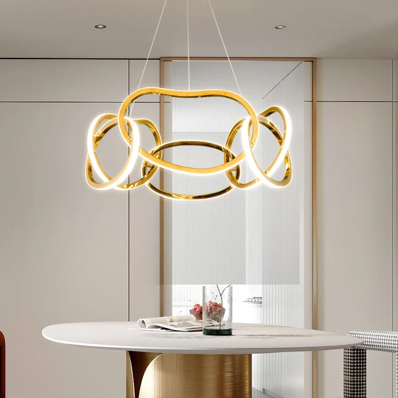 Modern home decor led lights pendant light lamps for living room Ceiling chandelier Chandeliers for dining room indoor lighting