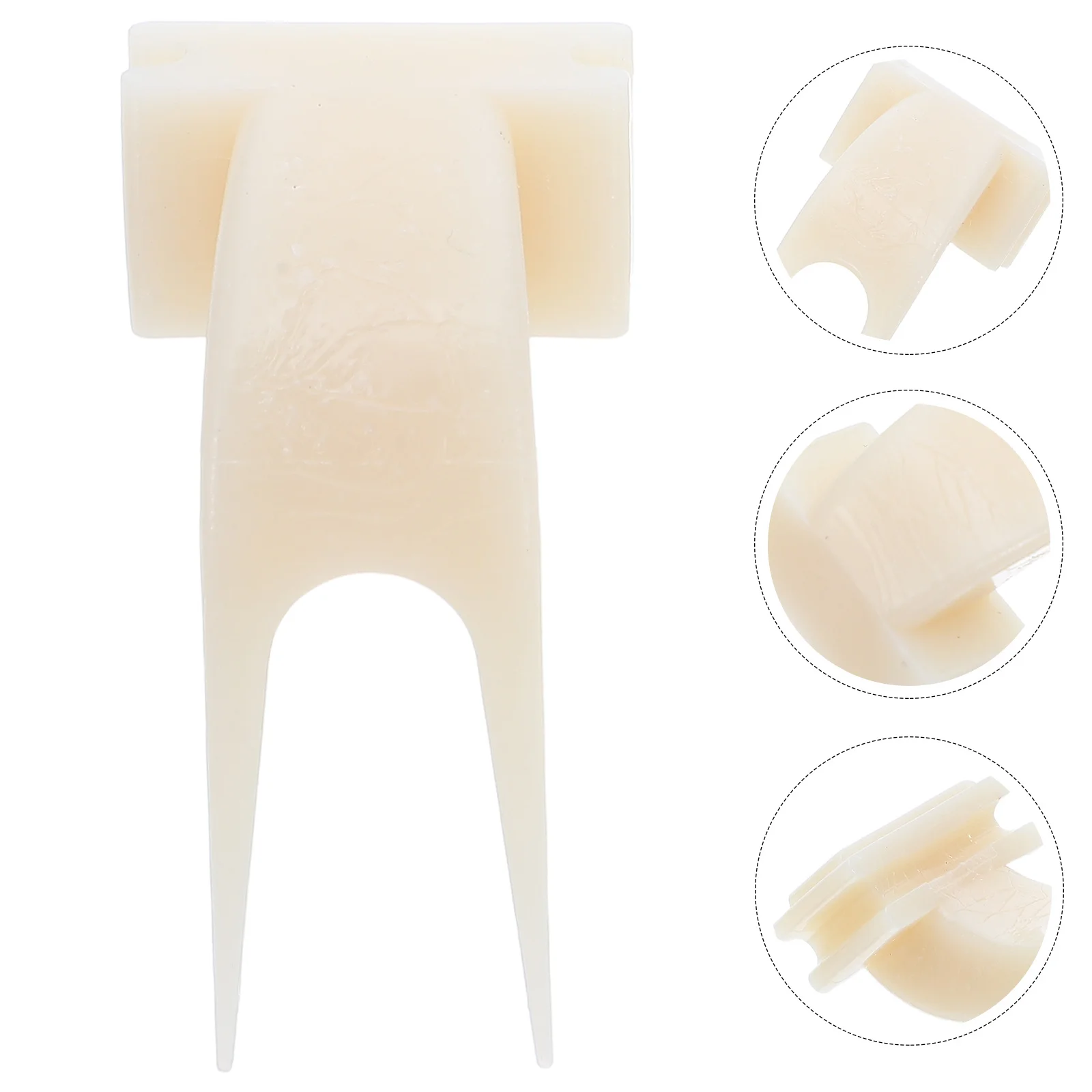 

50Pcs Parrot Fruit Fork Plastic Cage-Mounted Feeding Accessory for Birds Fresh Treats Holder Fruit Skewers Bird Cage Accessories