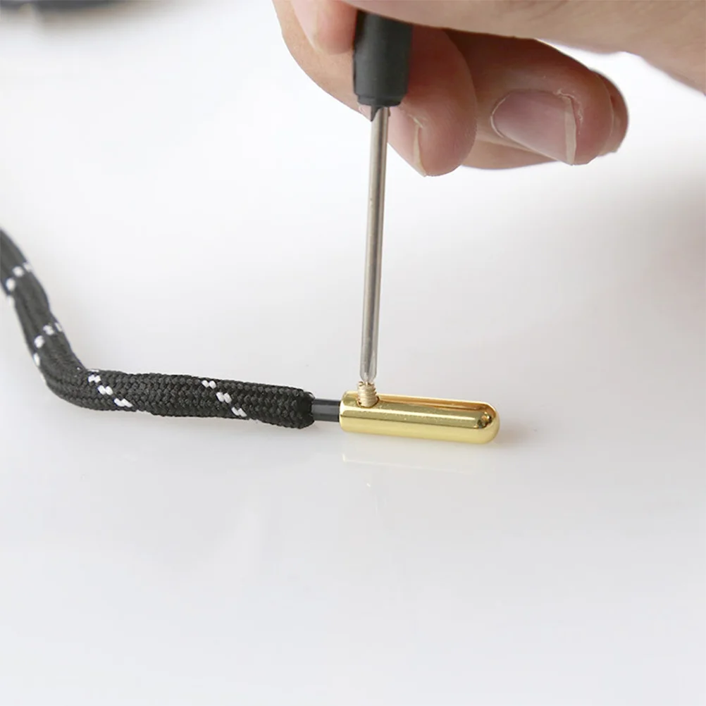 

1Set Metal Shoe Buckles Kit 4 2 Scutcheons 4 Screws Screwdriver Durable Longlasting Easy Storage for Shoes Sports