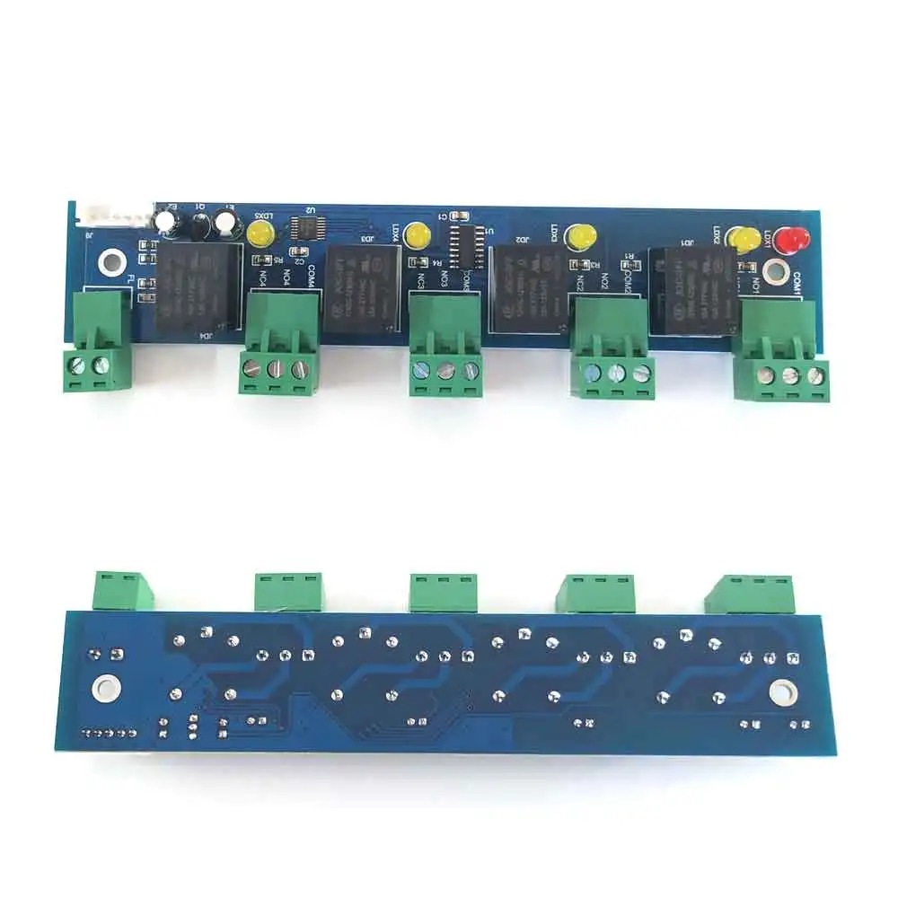 Fire Alarm Control Board Extend Alarm Board One Input Four Output  I/O Panel Compatible With All 16 bit / 32 bit  Controller