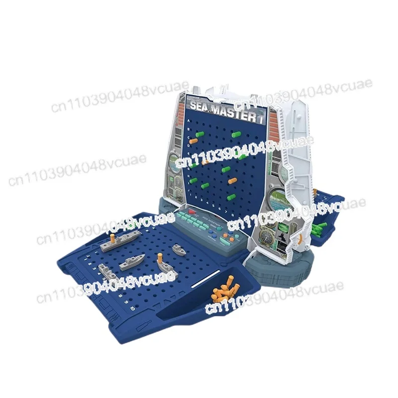 

Talking Electronic Naval Chess Man-Machine Battle Two-Player Battle Voice Lighting Puzzle Children's Day Gift English Version