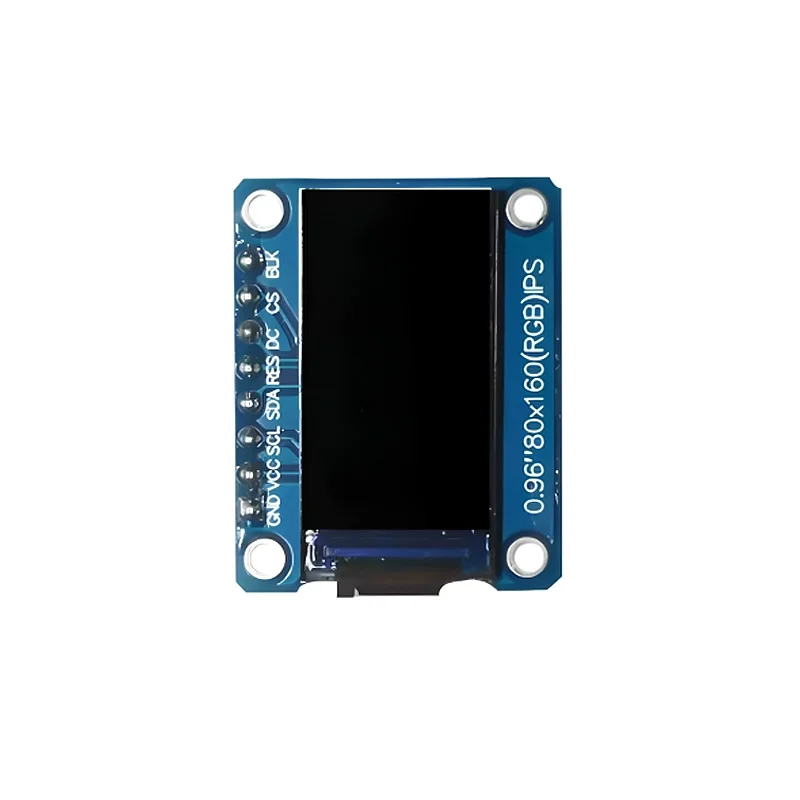 หน้าจอแสดงผล TFT LCD ขนาด 0.96 นิ้ว แบบ SPI ความละเอียด 80x160 ใช้ไอซีไดรเวอร์ ST7735 หน้าจอแบบแท่งยาวสีสันสดใส โมดูลหน้าจอ LCD ขนาดเล็กสำหรับ Arduino
