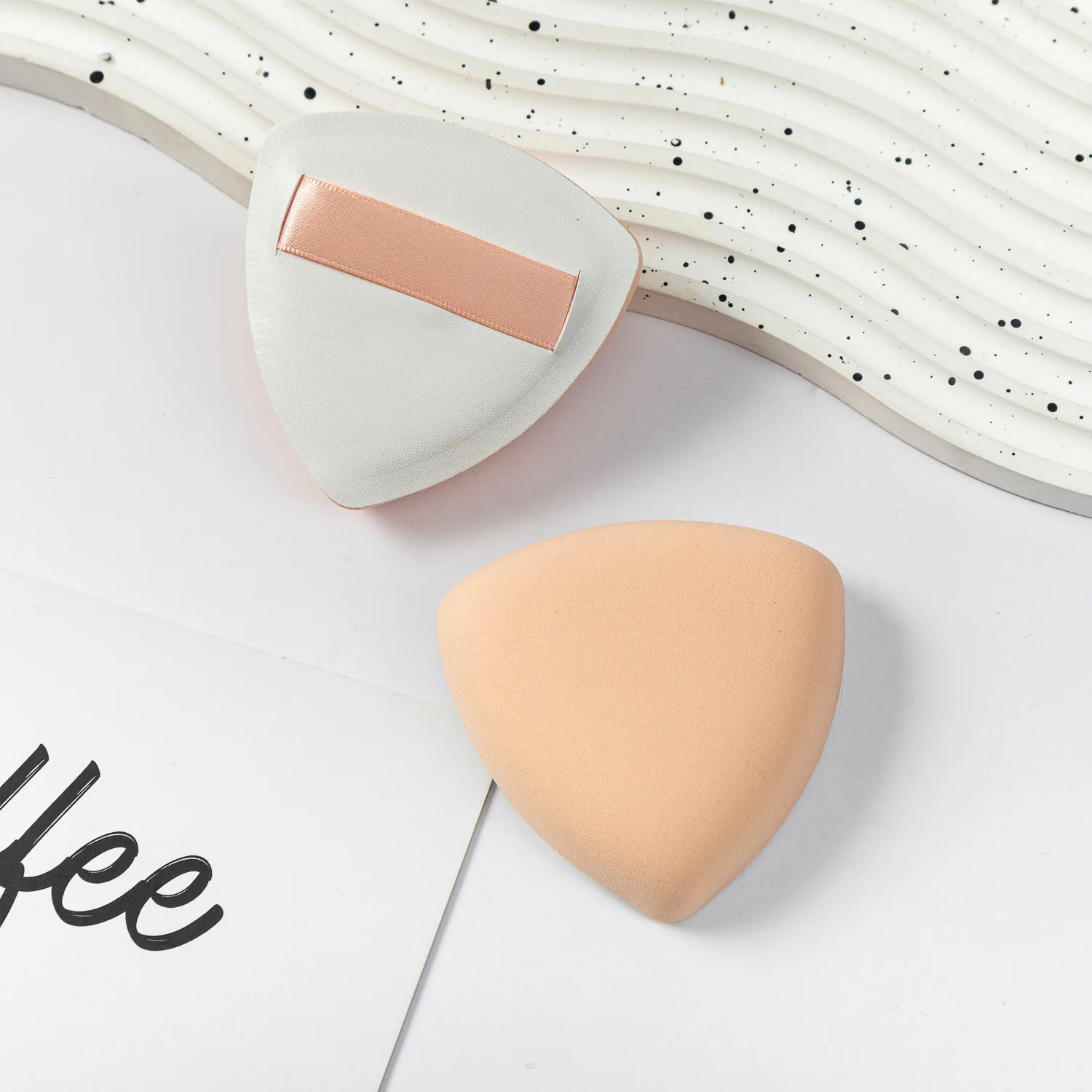 Facial Beauty Makeup Beauty Sponges Triangle Pocket Finger Powder Puff Marshmallow Makeup Sponge