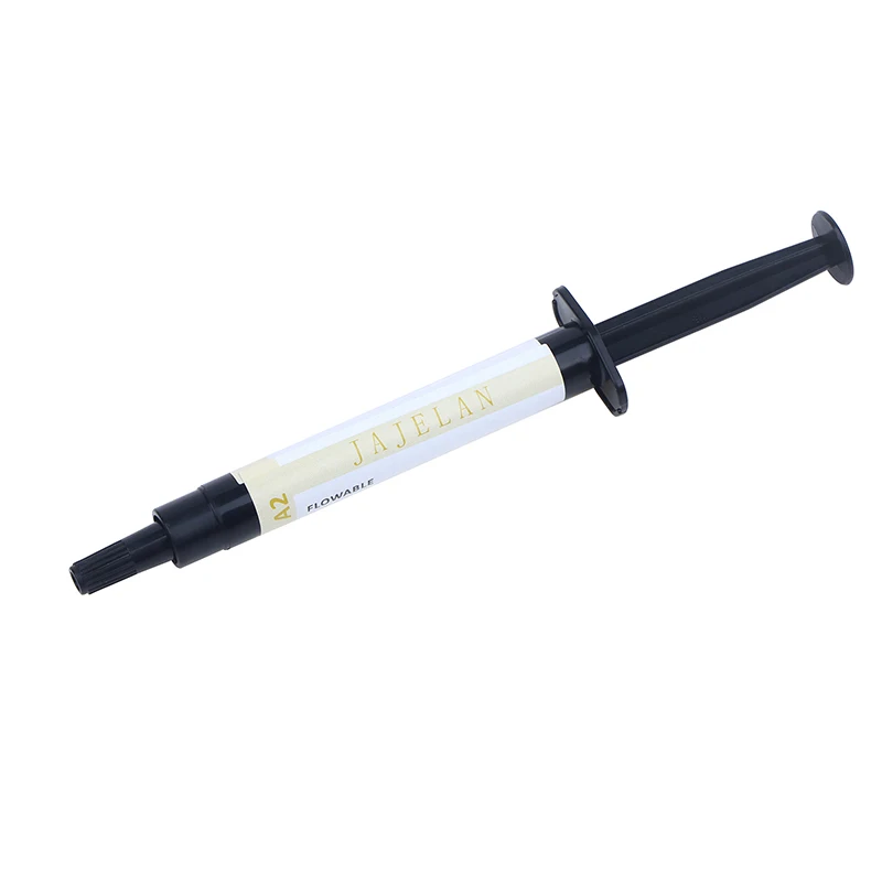 Dental Composite Resin Flowable Light Curing A2 2.5g Refill Syringe Delivery Tips Etch Gel Adhesive Bonding