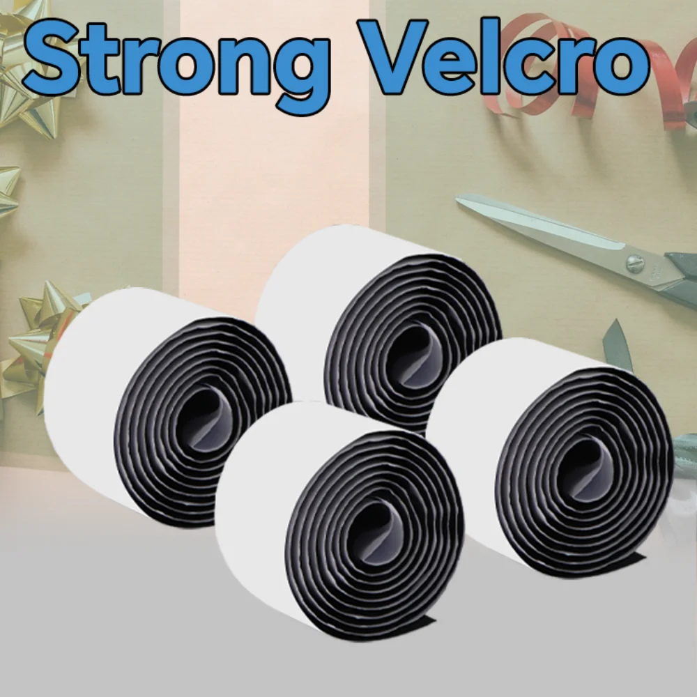 Magic Tape Hook and Loop Fastener Strong Adhesive Reusable Multi-Purpose for Crafts DIY Home Office Supplies