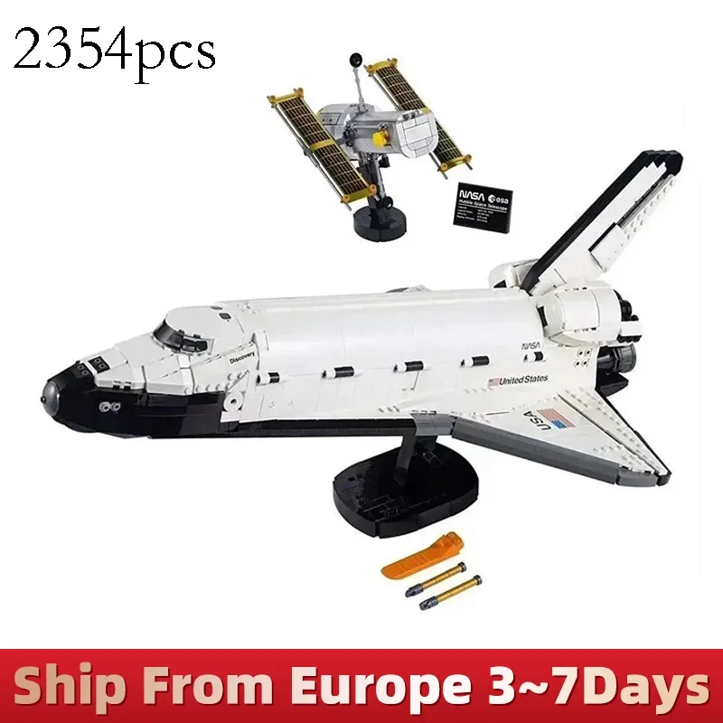 2354pcs Space Shuttle Model Building Blocks Bricks Space Agency Creative Adult Toys Birthday Gifts Compatible With 10283