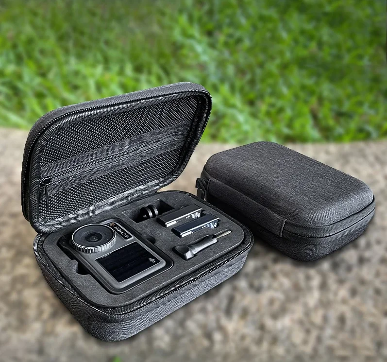 DJI 액션 5 프로용 실리콘 스크린 보호대, 액세서리 키트, 보관 케이스, 강화 스크린 보호대 렌즈 커버