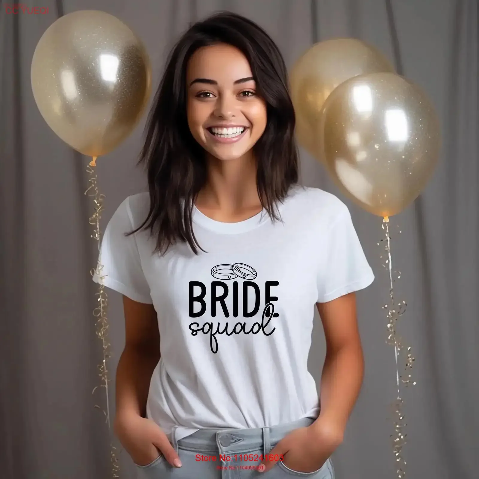 Bride Squad T Shirt Matching Bridal Party Bachelorette Weekend Wedding Team and Bridesmaids vintage Washed