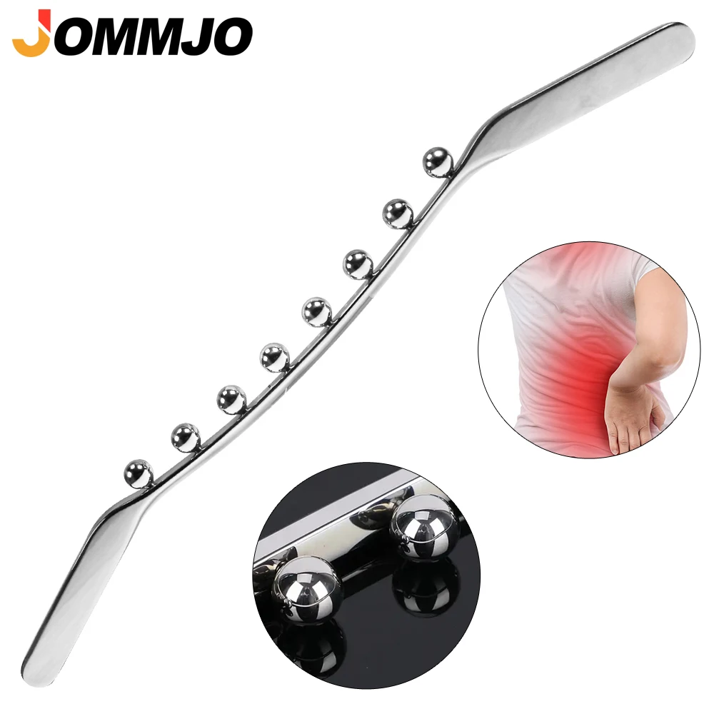 

1Pcs Stainless Steel Therapy Massage Tool,Lymphatic Drainage Massager,Handheld Massage Stick Therapy Tools for Neck & Back Pain