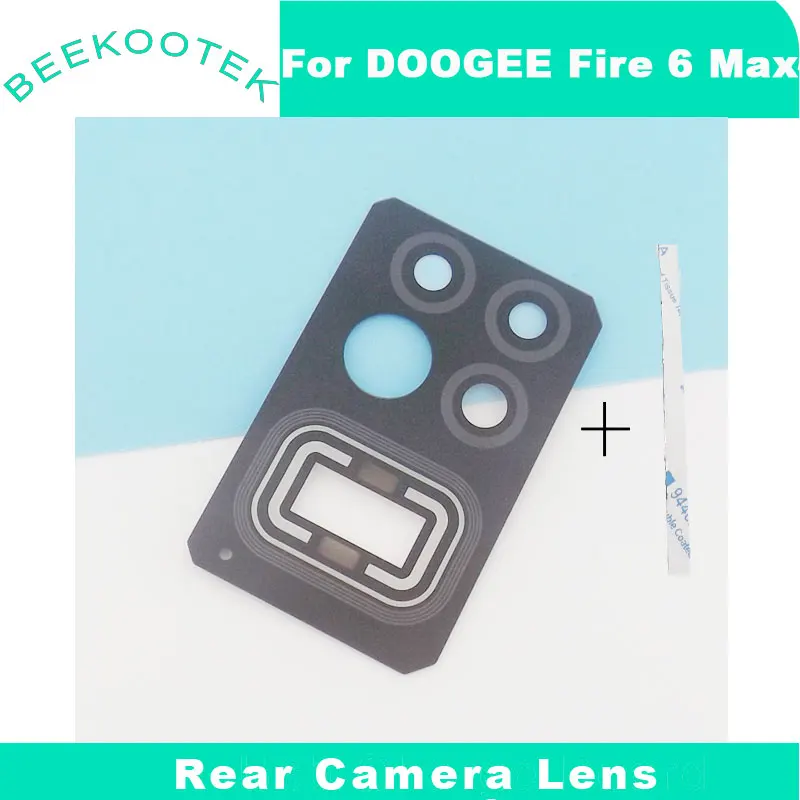 Oryginalna soczewka aparatu tylnego / szklana osłona aparatu tylnego do telefonu DOOGEE Fire 7 Pro, Fire 7, Fire 7 Ultra, Fire 6, Fire 6 Max — zdjęcie produktu 5