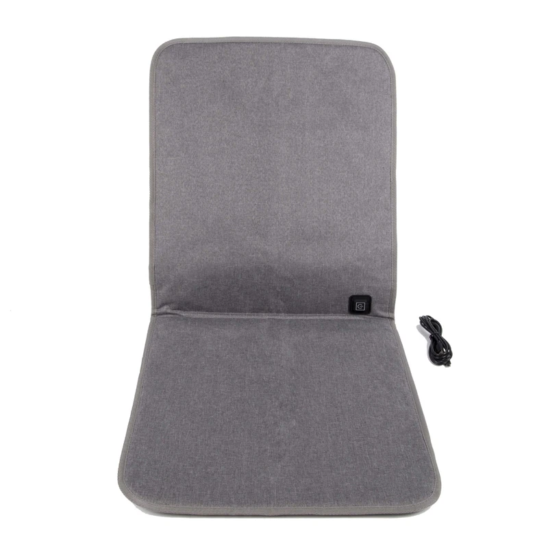 

Heating Cushion Office Seats Pad Warmer 43X90cm With USB Cable Fast-Heating Electric Winter Warm Adjustable Temperature