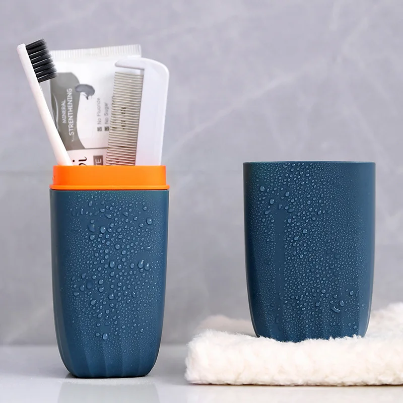 Portable Toothbrush Toothpaste Holder Case Cup Box Outdoor Travel Camping Shaving Brush Organizer Stand Bathroom Accessories