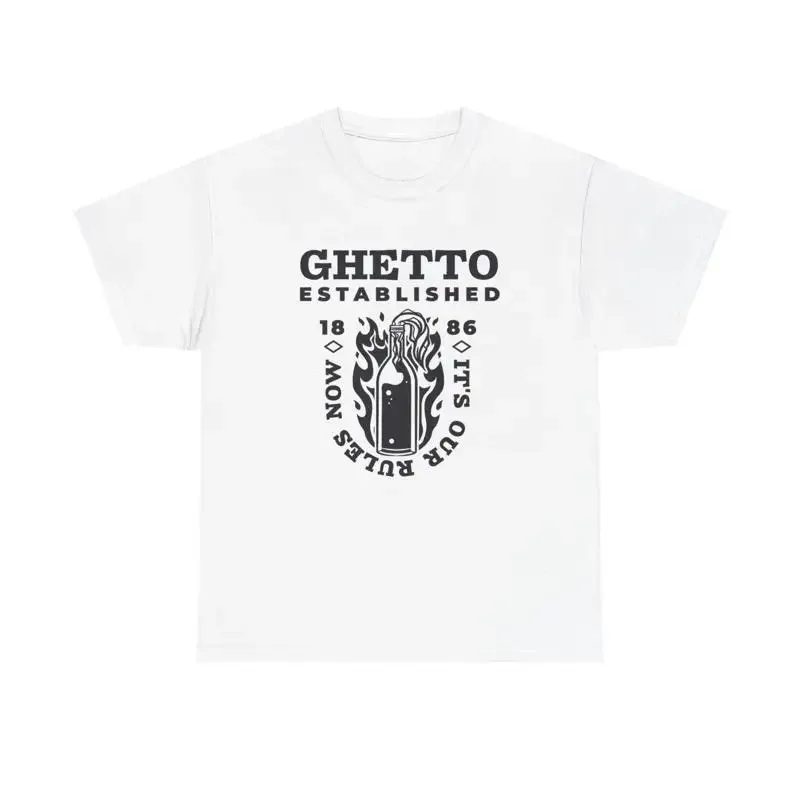 Ghetto Established T Shirt Heavy Cotton