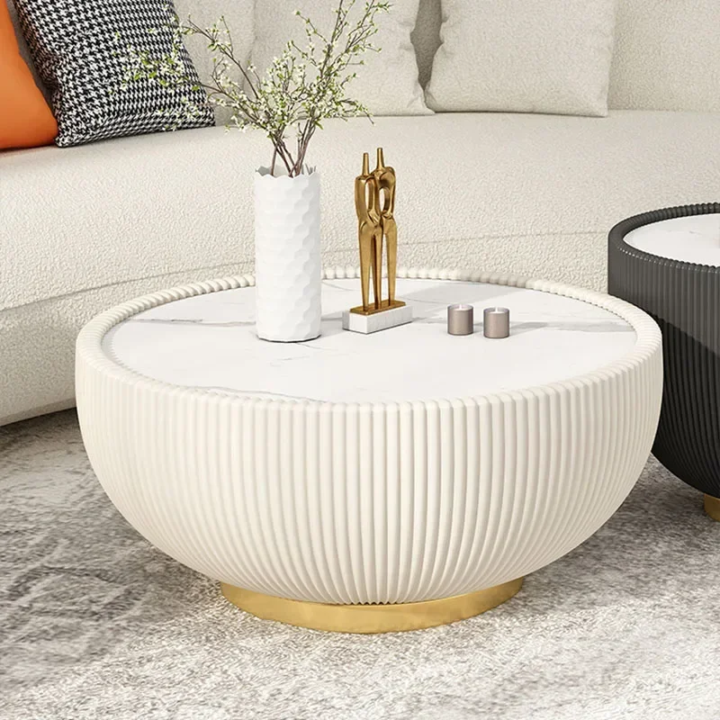 

Simple Modern Coffee Tables Nordic Organizer Book Minimalist Marble Coffee Tables Round Design Meuble De Salon Home Furniture