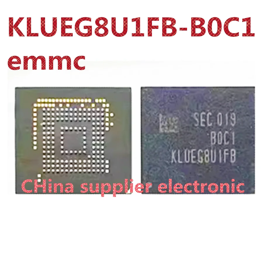 

KLUEG8U1FB-B0C1 153-ball UFS2.1 256G Φ память б/у имплантированный шарик ic