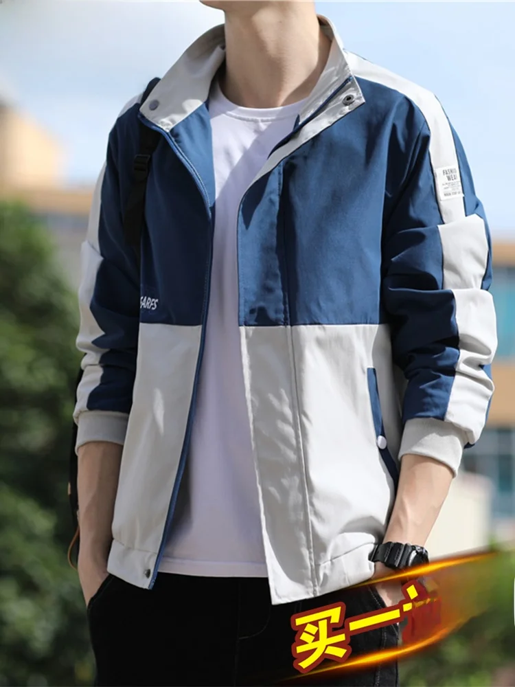 

Men's Casual Sport Jaet Windproof Warmth Spring Autumn New Sle Mexican St Man Faionable Printed Polyester Jaet