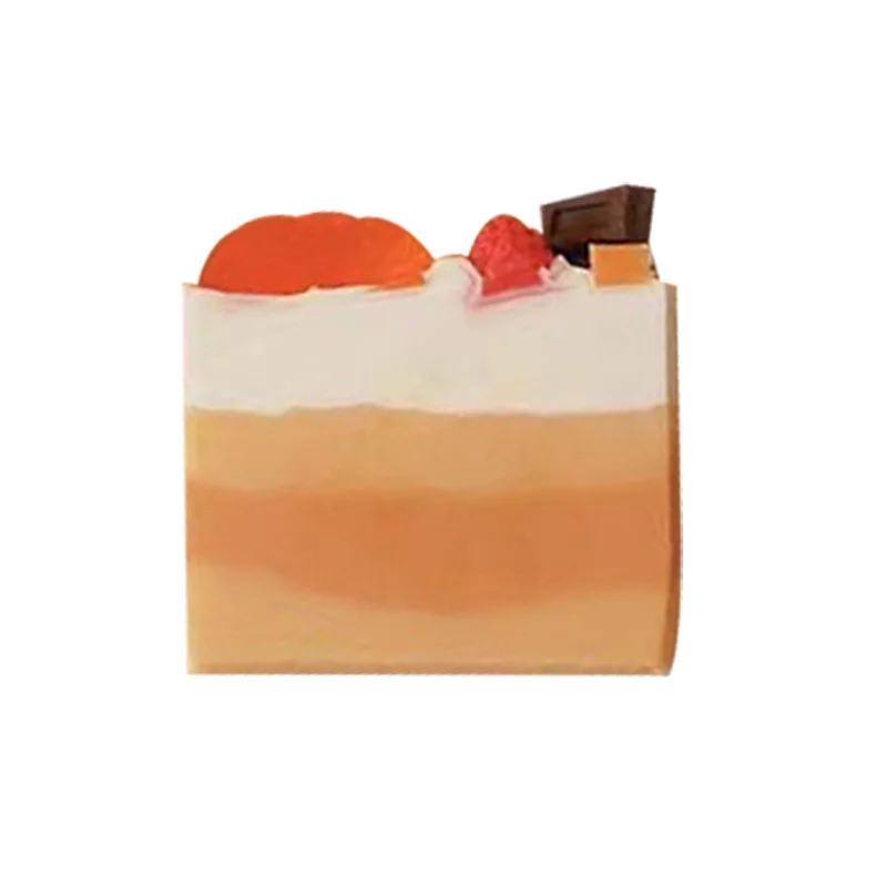 Handmade Fruit Orange Bath Face Wash Skin Care Essential Oil Soap Wedding Hand Gift