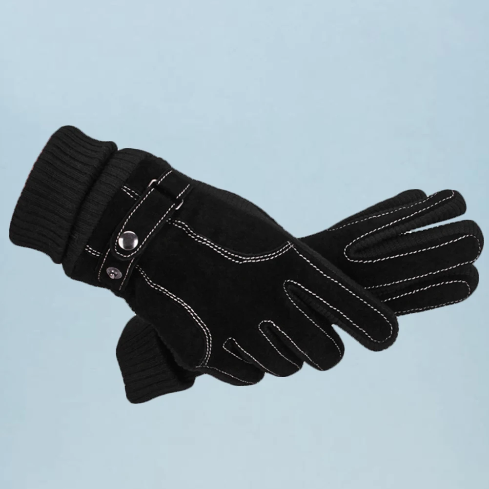 

1 Pair Premium Windproof Thermal Gloves Touchscreen Cycling Hiking Skiing Outdoor Sports Mittens Warm Elastic Unisex