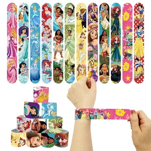 Disney Princess Armband für Mädchen, Arlo Bel, Rapunzel -Thema, Snap -Armbänder, Partybevorzugungen, Babypartyzubehör, 12pcs 10 Hauptverkäufe Rapunzels Geburtstagsfeier - №4