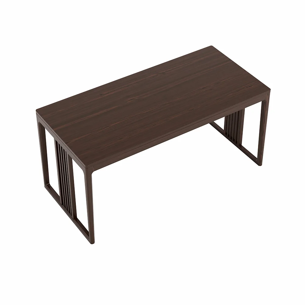 & Recuperate Sanatorium Chinese Style Calligraphy Painting Table Modern Design Wooden Simple Leisure Hospital Furniture Table