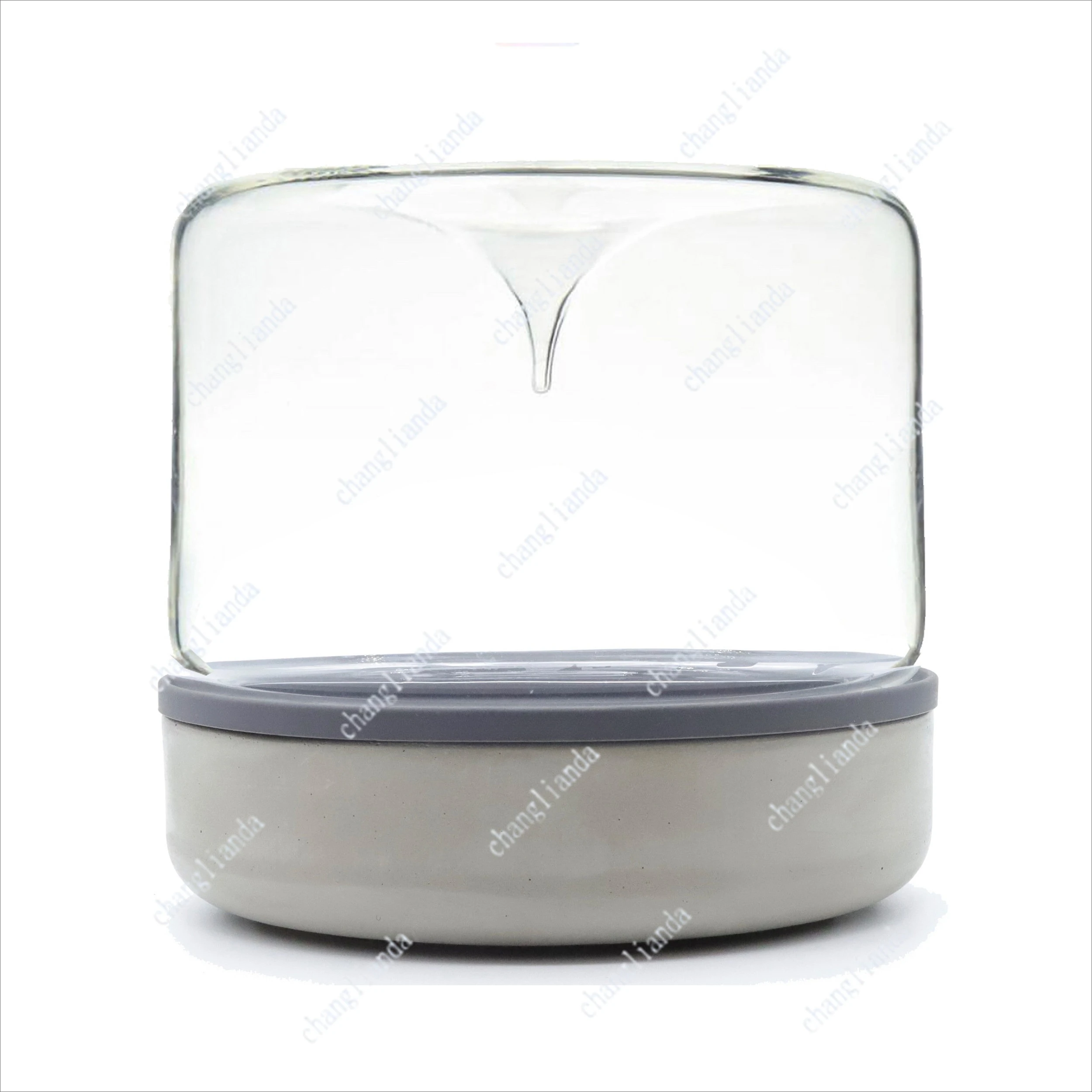 Medium Micro Landscape Bottle Cement Bottom Simple
