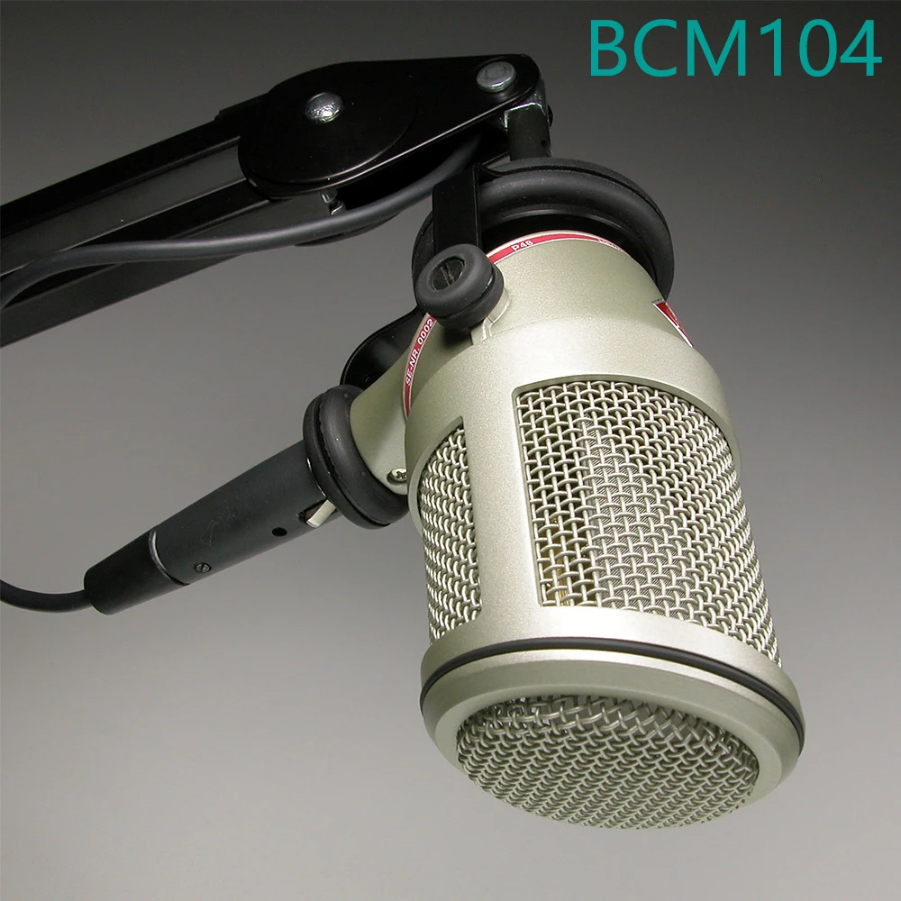 

BCM104 Broadcast Microphone bcm104 Podcast Microphone Large Diaphragm Condenser Capsule Mic For Radio Announcers