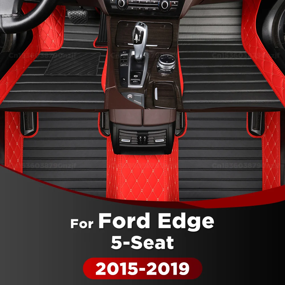 

Для Ford Edge 5-местные 2015 2016 2017 2018 2019 автомобильные коврики на заказ автомобильные подушечки для ног автомобильный ковер чехол аксессуары для интерьера