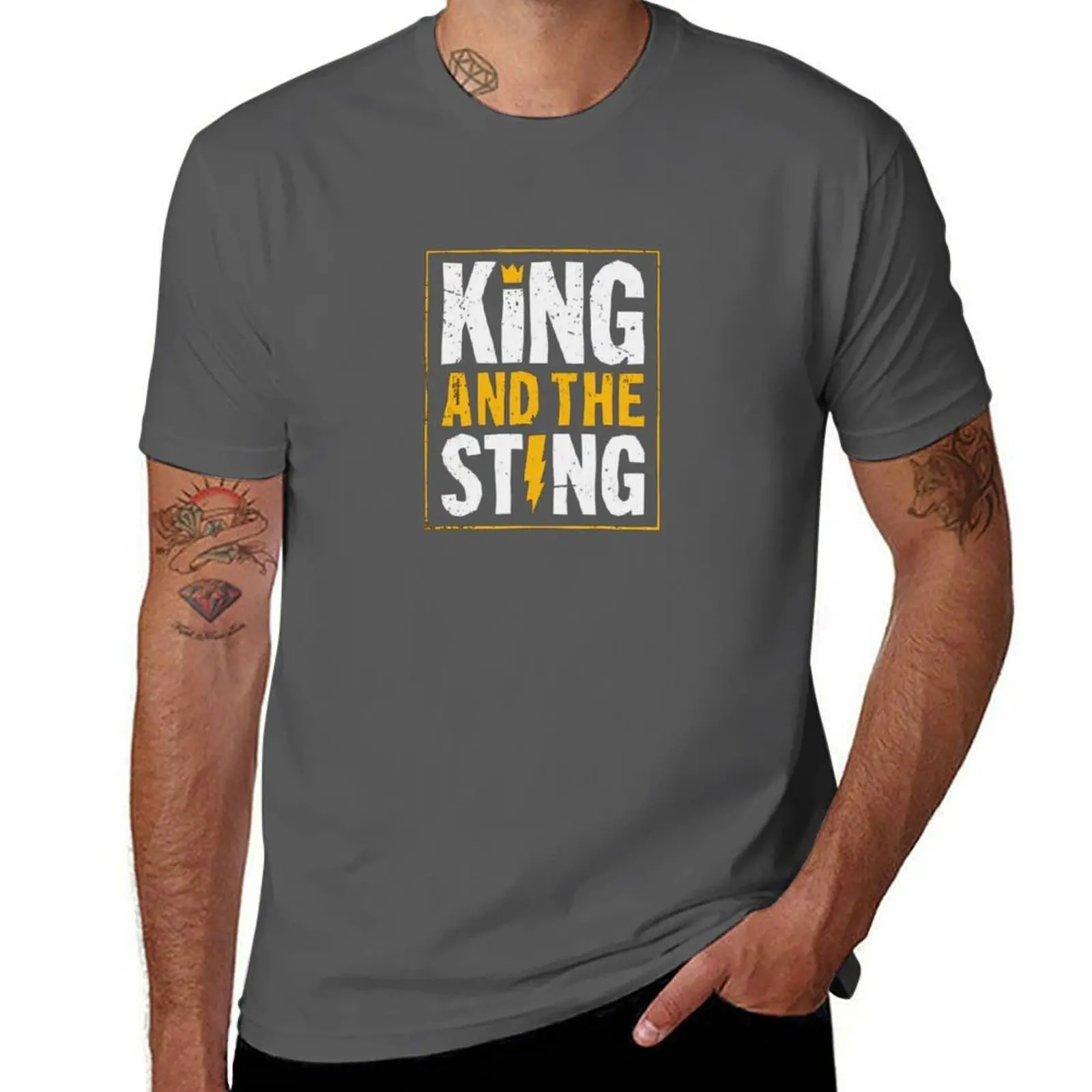 King The And Sting T-Shirt Holiday Party T-Shirt for Men