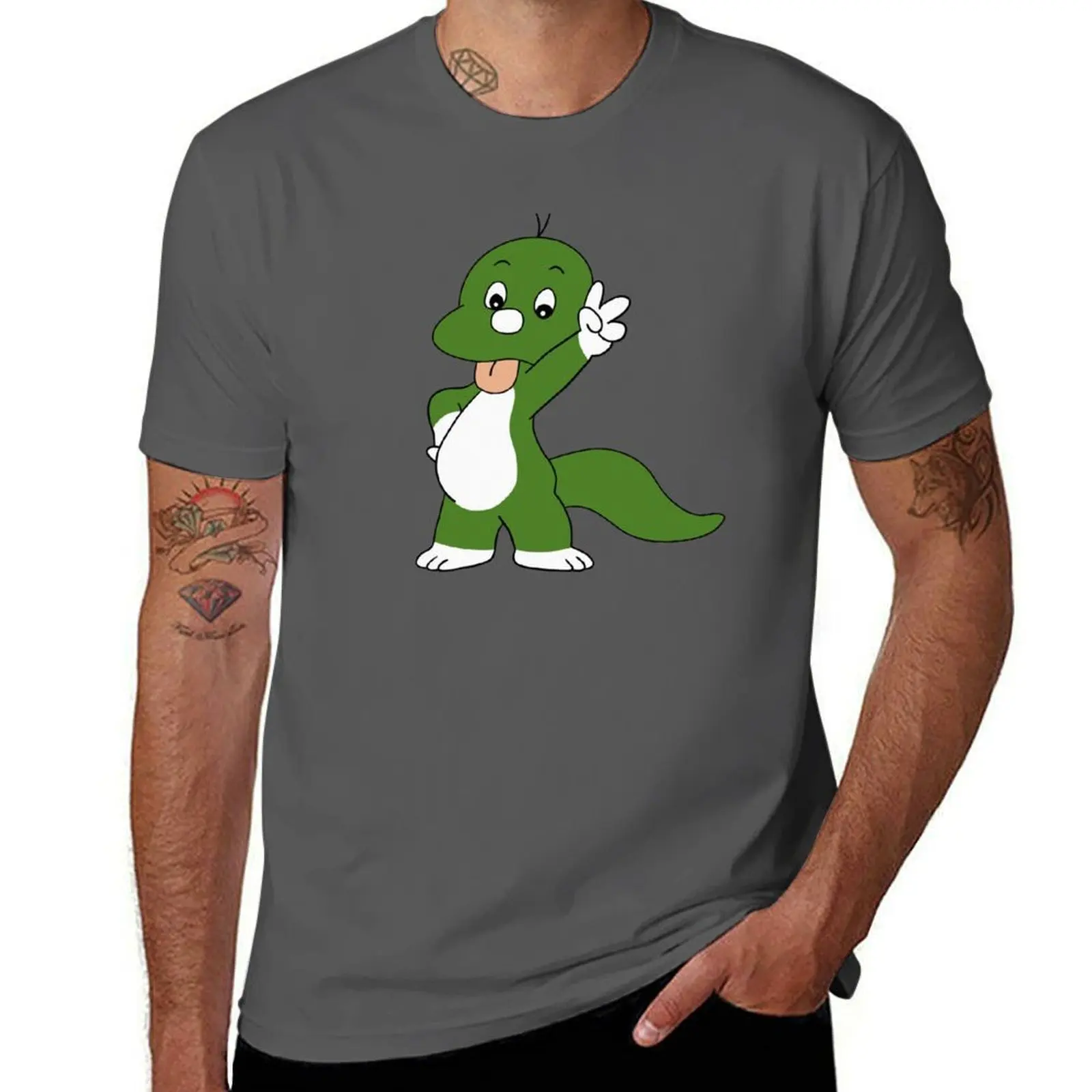 

Dooly the Little Dinosaur T-Shirt funny t shirts man t shirts with prints T-Shirt