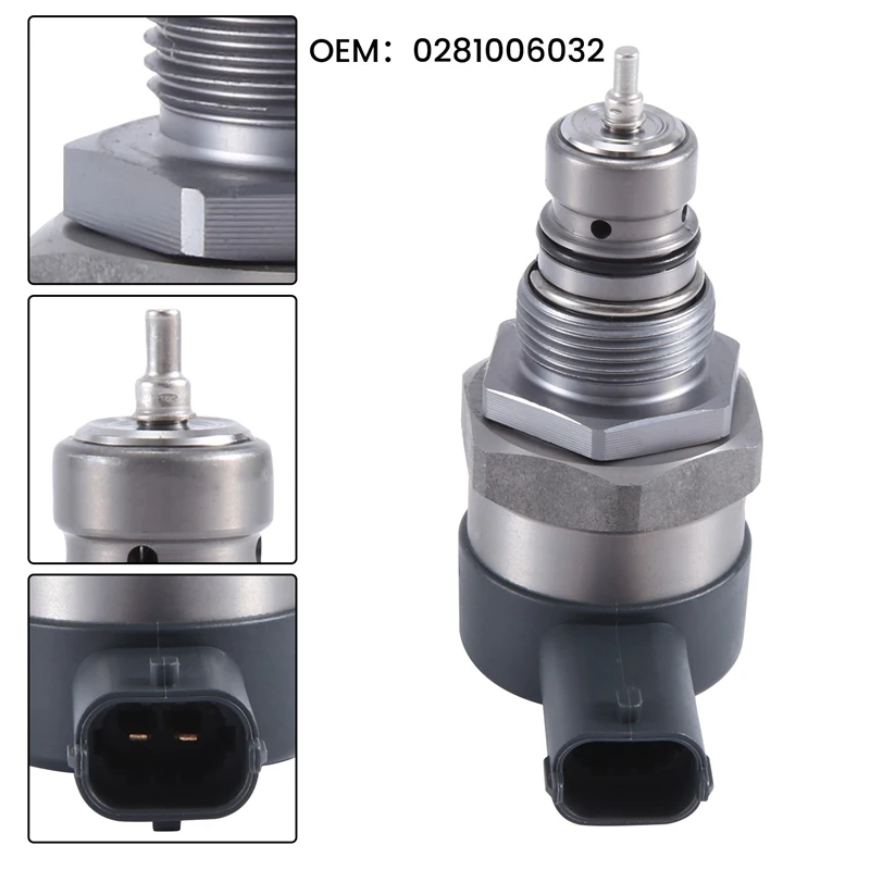 

1 Piece Pressure Control Valve Regulator DRV Solenoid 0281006032 Parts Accessories For Iveco 504384251