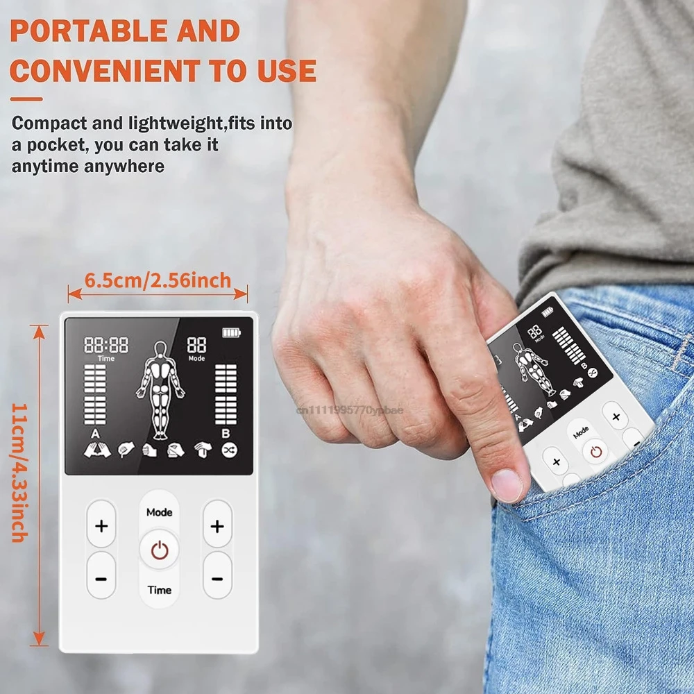 

Muscle Relief TENS Massager Pain Relief Device - Multi-Functional Microcurrent Therapy for Home Use