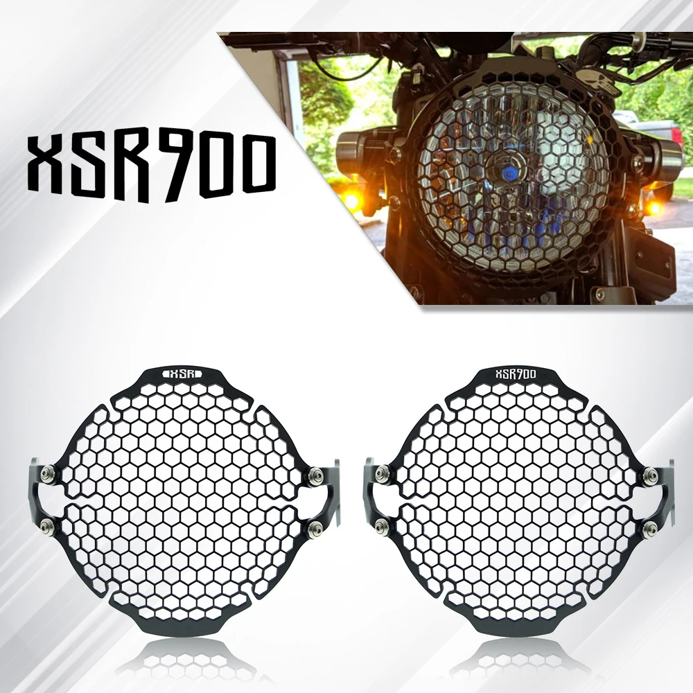 

XSR900 Motorcycle Accessories Headlight Guard Grille Cover Protection For Yamaha XSR 900 Xsr900 2016 2017 2018 2019 2020 2021