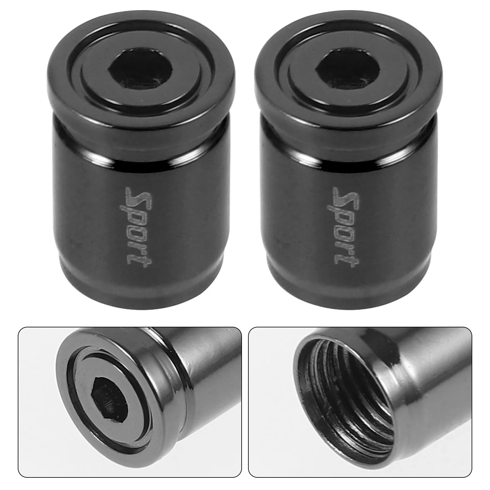 

4 Pcs Anti-theft Valve Cap Tire Valves Covers Stem Caps Truck Accessories Tires Car Component