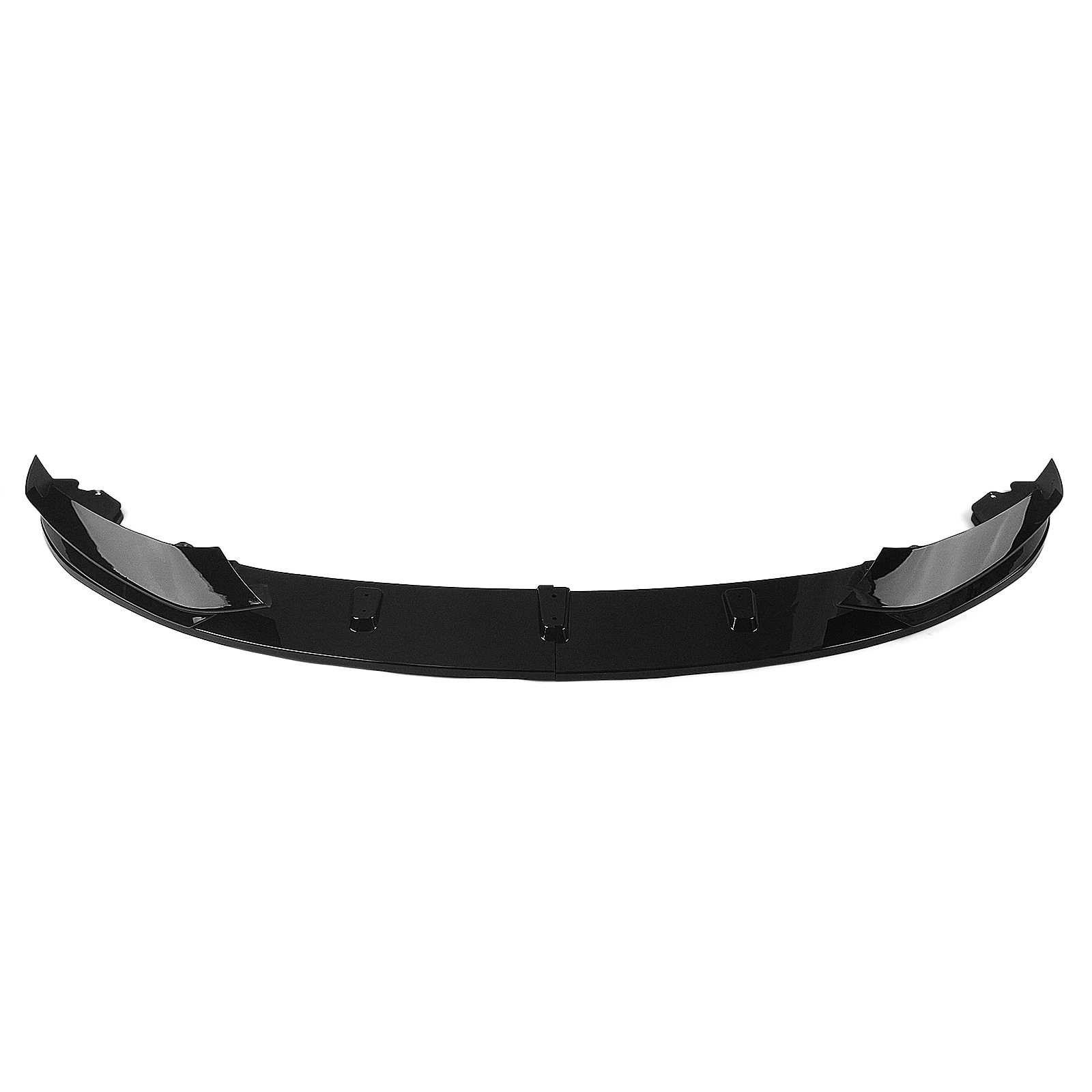 Car Front Bumper Spoiler Lip For BMW F32 F33 F36 4 Series M Sport 2014-2020 435i Gloss Black/Carbon Fiber Look Lower Splitter