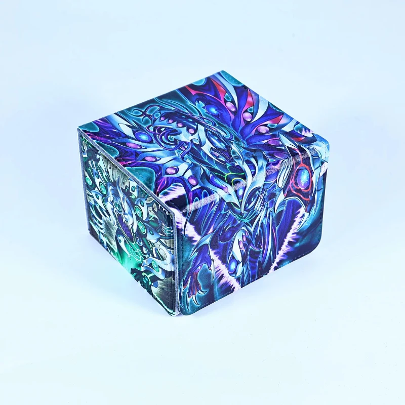 Yu-Gi-Oh Trirealm Rift Darkness Card Box Diy Portable Card Storage Box Anime peripheral game collection card Gifts for Friends