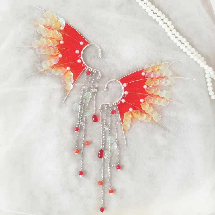 Oreilles de sirène COS, oreilles dégradées, coiffure de magicien féerique, accessoires pour cheveux, accessoires de sirène, Photo Cosplay, nouvelle collection