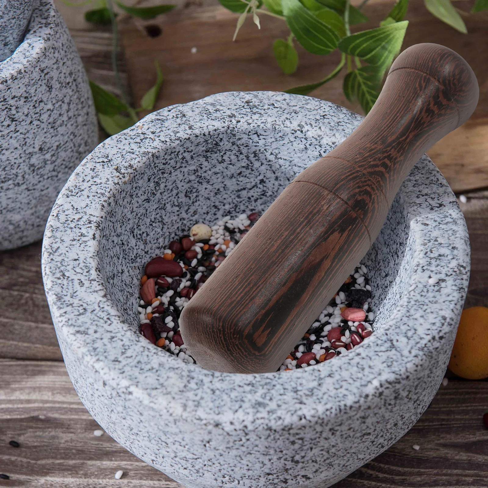 

1Pcs Elegant Wooden Garlic Crusher Natural Feeling Surface Efficient Grinding Rod for Home Puree and Jelly Prep