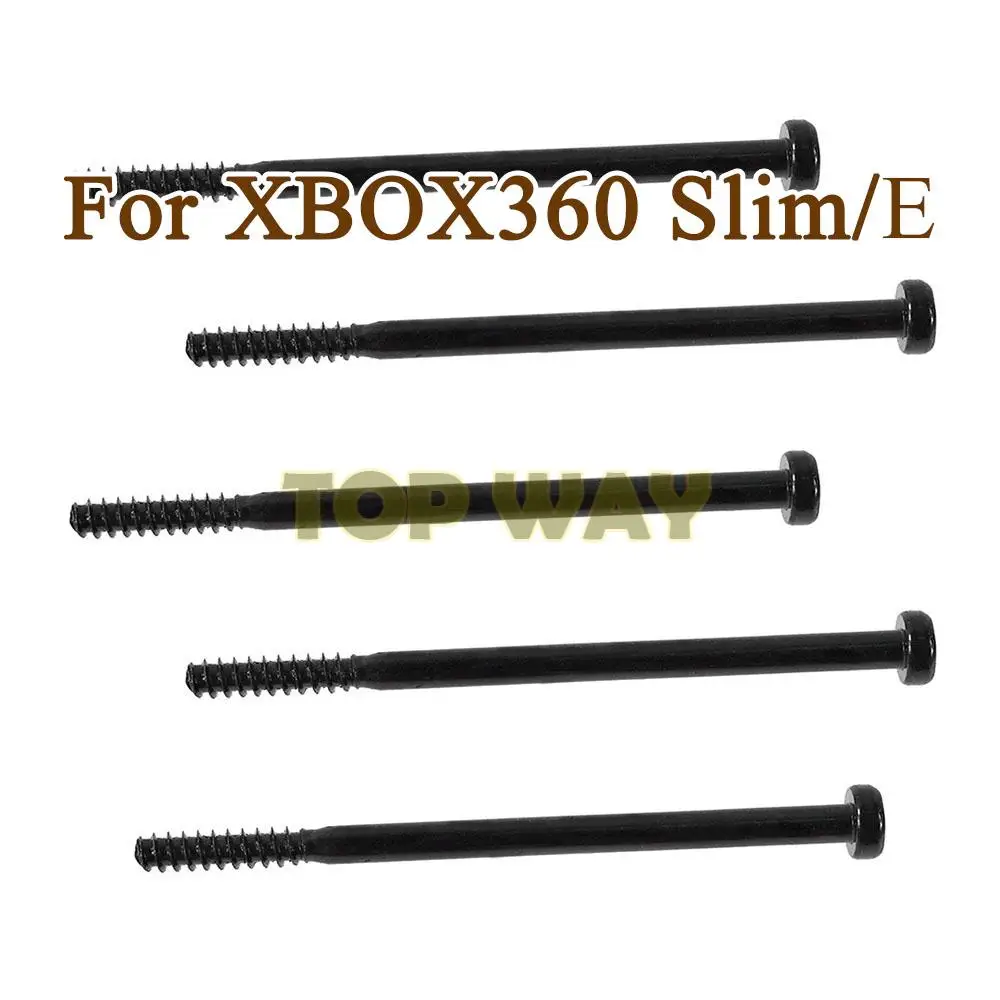 Juego de tornillos de repuesto de seguridad T10 (Torx) para Xbox 360 Slim E versión, tornillos largos para controladores de Host, 5 Juegos