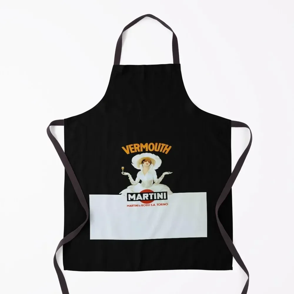 

Martini Vermouth Apron kitchen and home Barber professional hairdresser Women Kitchen Apron