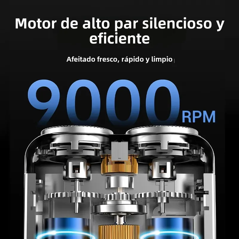 Mini Electric Shaver Intelligent Digital Display Washable Type-C Rechargeable Portable Wet Dry Travel Home Shaver For Face Leg